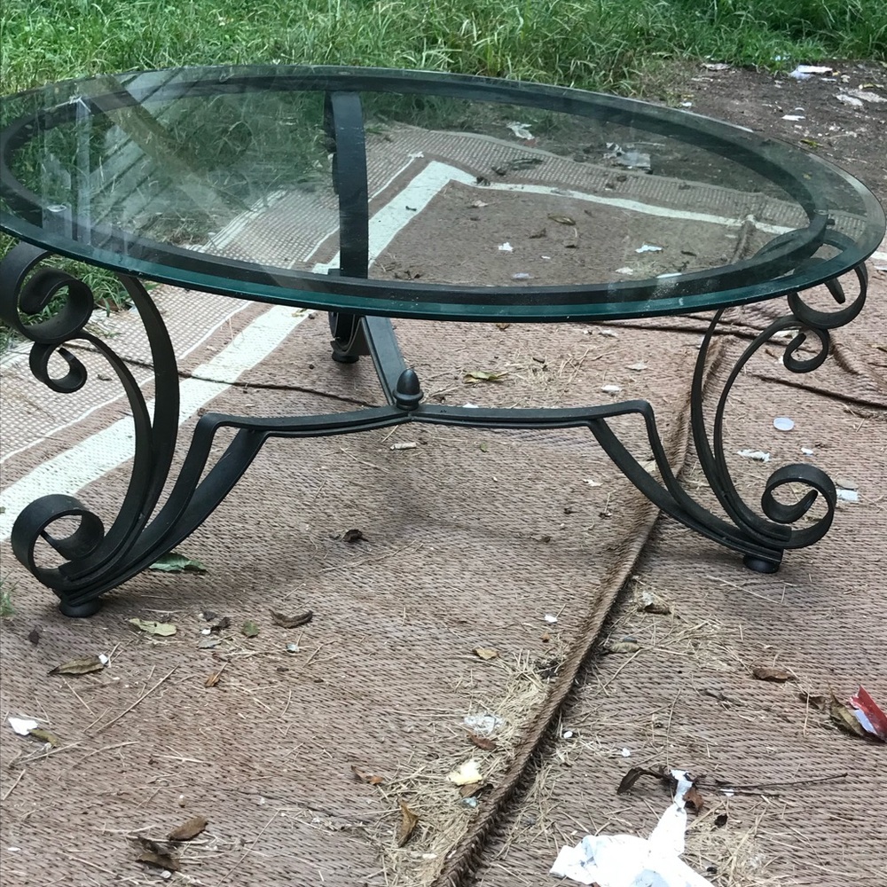 Glass table